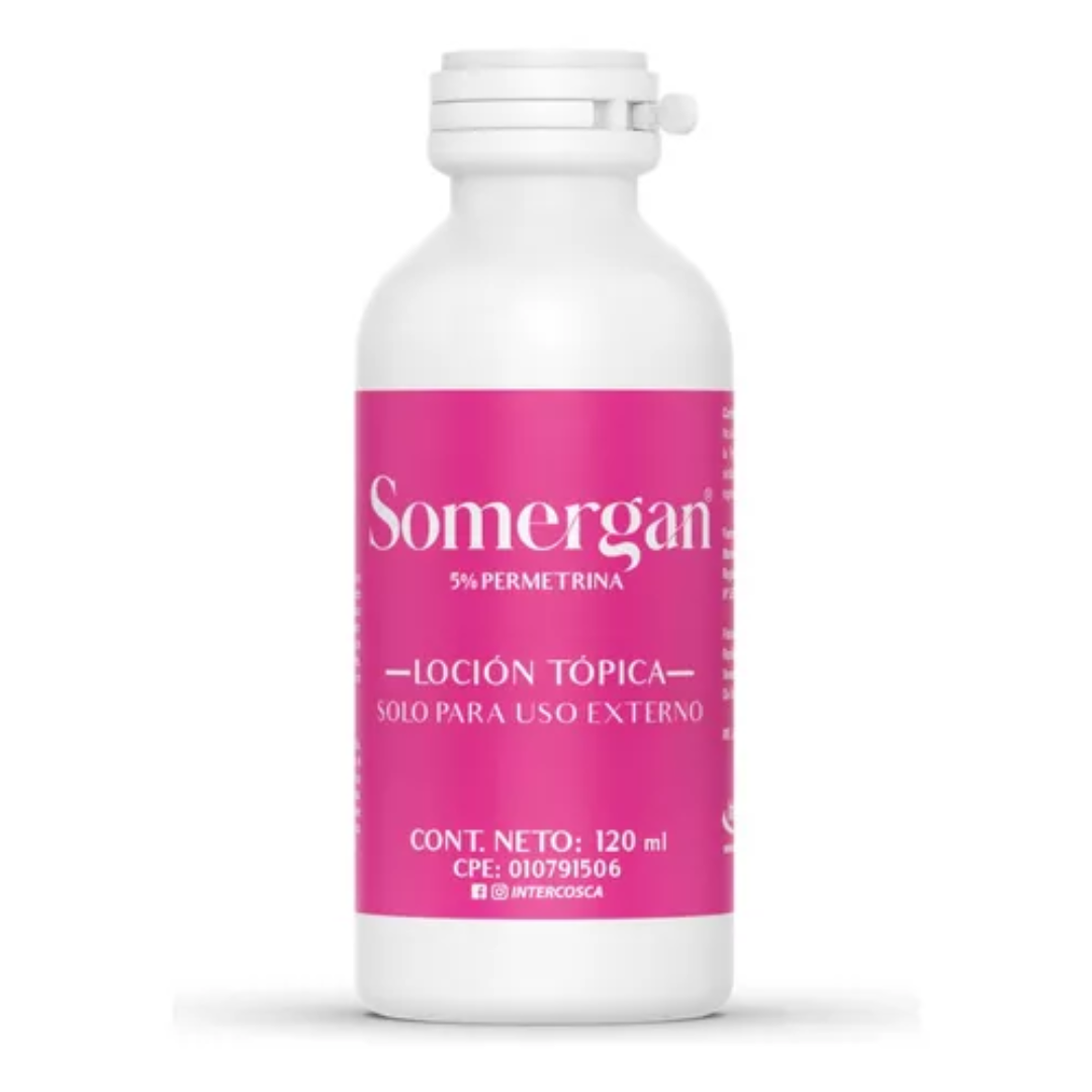 SOMERGAN PERMETRINA LOCION TOPICA 120ML